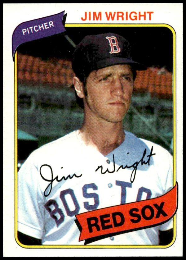 1980 Topps Jim Wright #524 (Front)