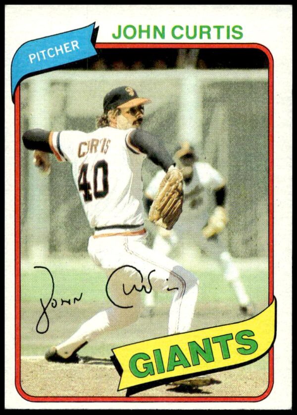 1980 Topps John Curtis #12 (Front)