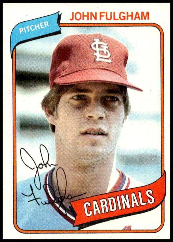 1980 Topps John Fulgham #152 (Front)
