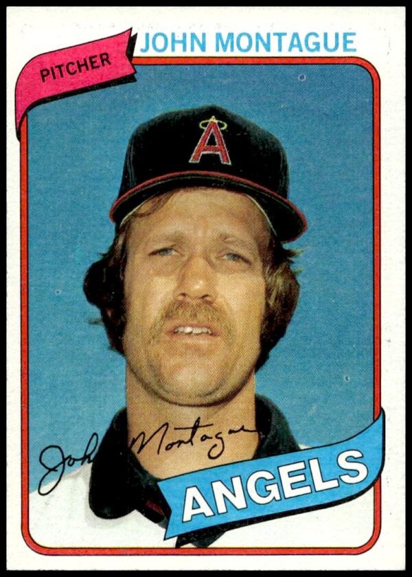 1980 Topps John Montague #253 (Front)