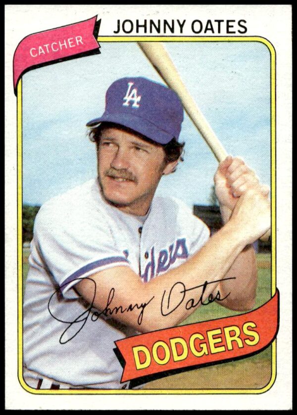 1980 Topps Johnny Oates #228 (Front)