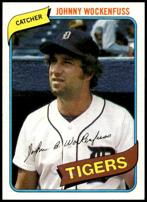 1980 Topps Johnny Wockenfuss #338 (Front)