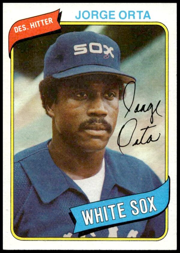 1980 Topps Jorge Orta #442 (Front)