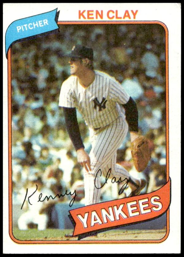 1980 Topps Ken Clay #159 (Front)