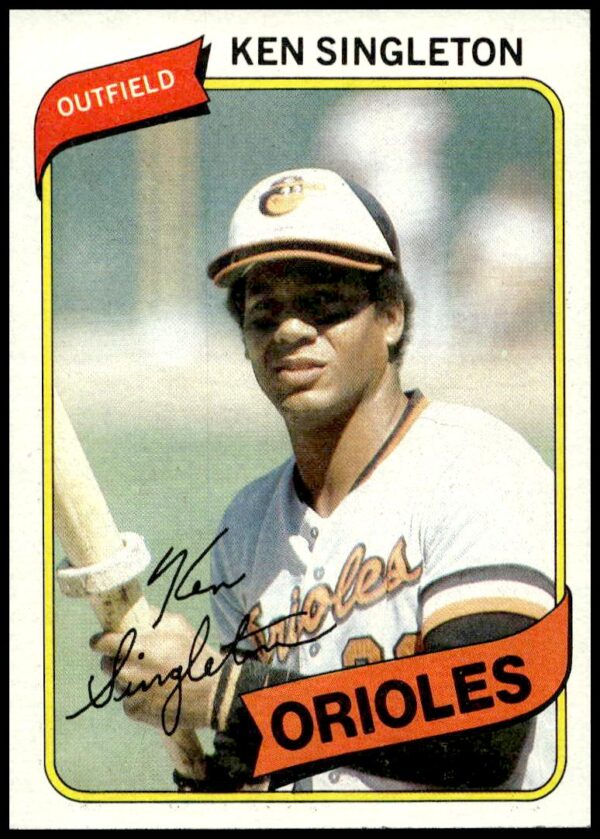 1980 Topps Ken Singleton #340 (Front)