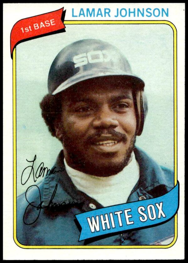 1980 Topps Lamar Johnson #242 (Front)