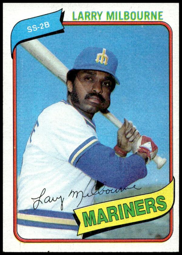 1980 Topps Larry Milbourne #422 (Front)