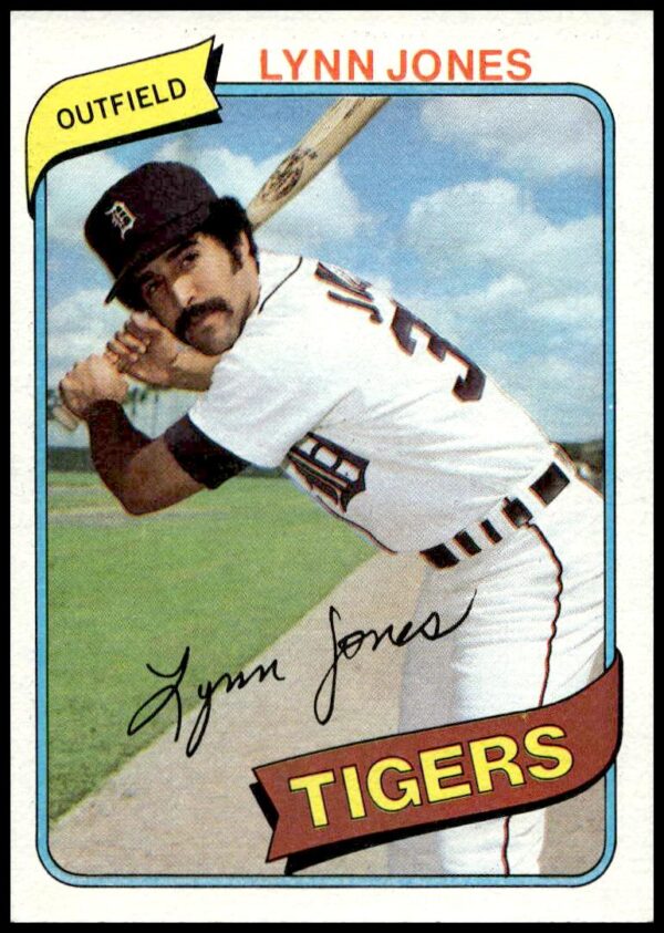 1980 Topps Lynn Jones #123 (Front)