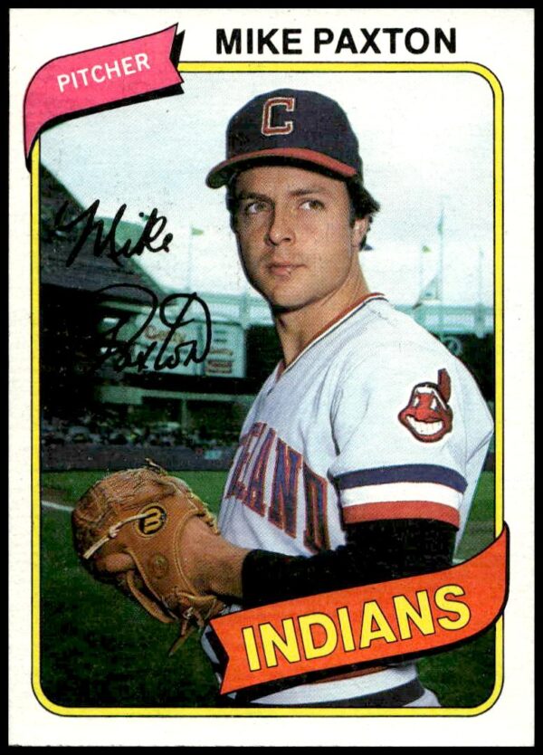 1980 Topps Mike Paxton #388 (Front)