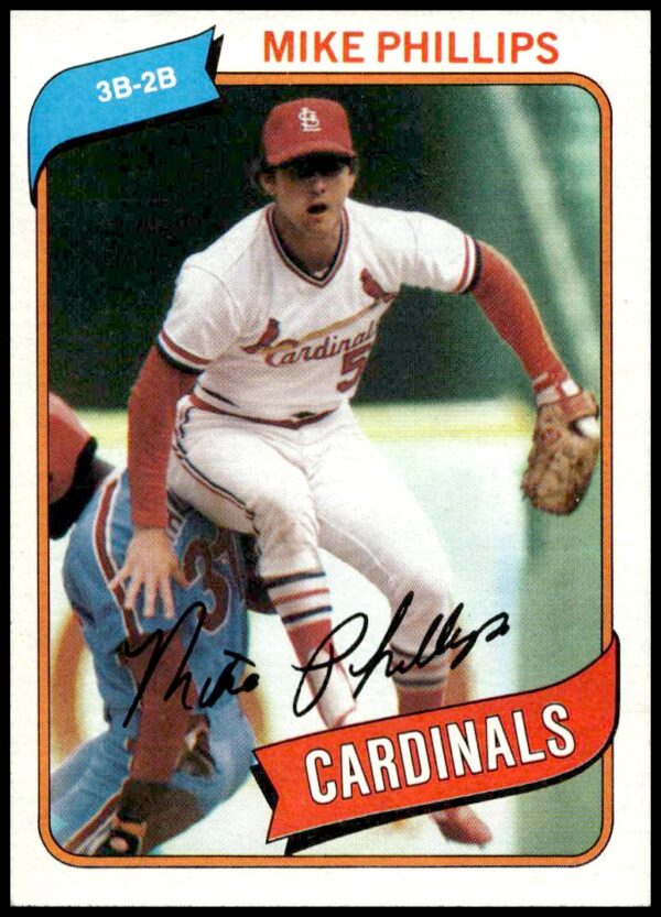 1980 Topps Mike Phillips #439 (Front)