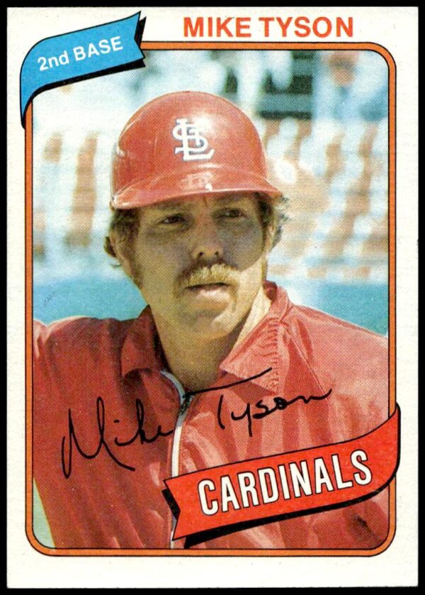 1980 Topps Mike Tyson #486 (Front)