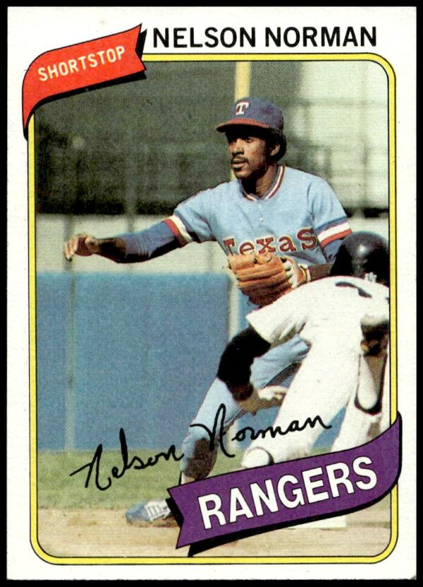 1980 Topps Nelson Norman #518 (Front)