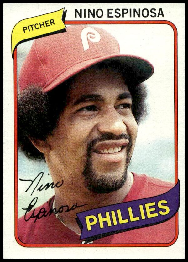 1980 Topps Nino Espinosa #447 (Front)