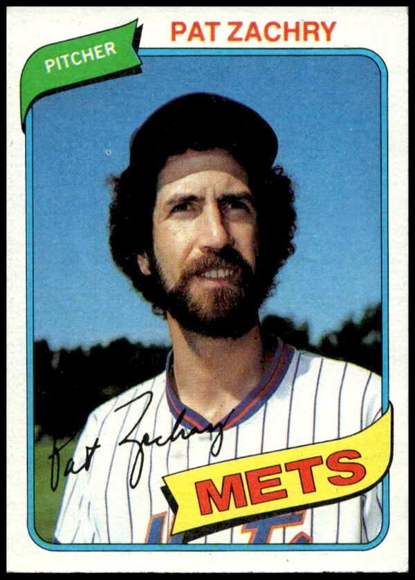 1980 Topps Pat Zachry #428 (Front)