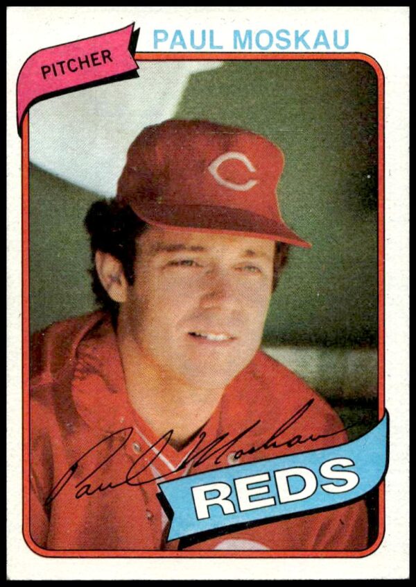 1980 Topps Paul Moskau #258 (Front)