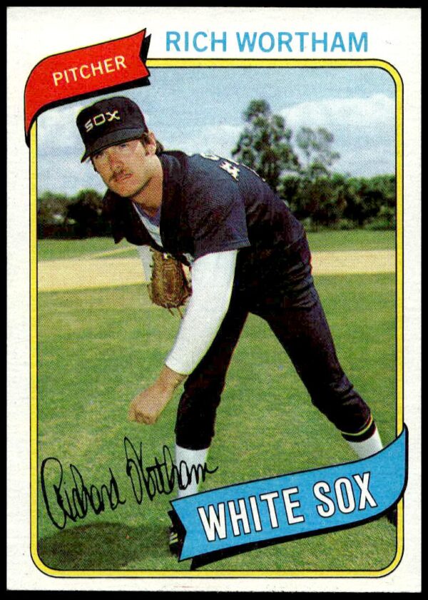 1980 Topps Rich Wortham #502 (Front)