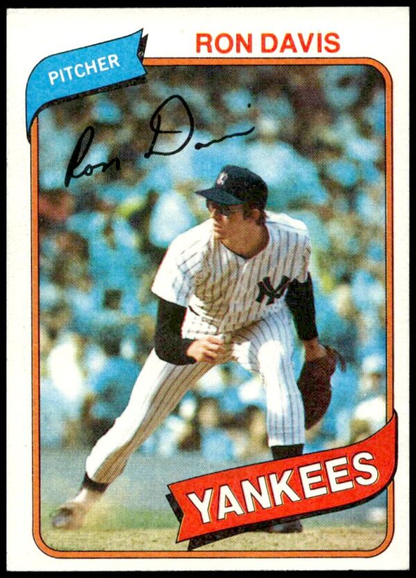 1980 Topps Ron Davis #179 (Front)