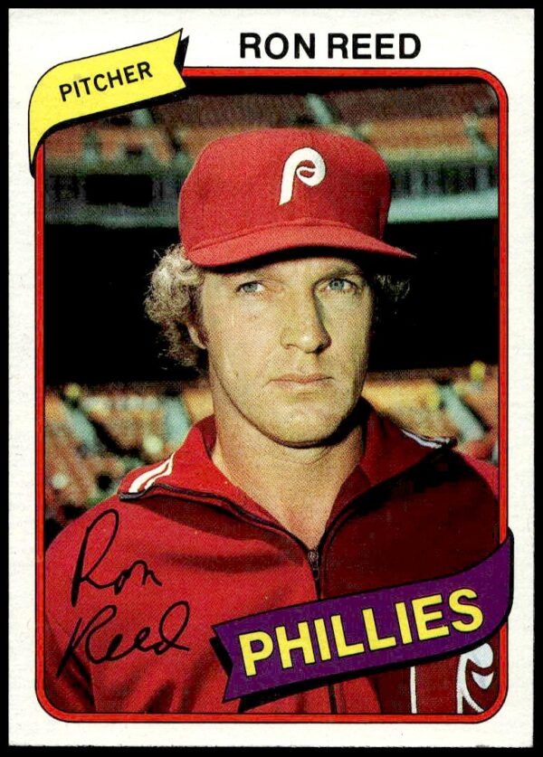1980 Topps Ron Reed #609 (Front)