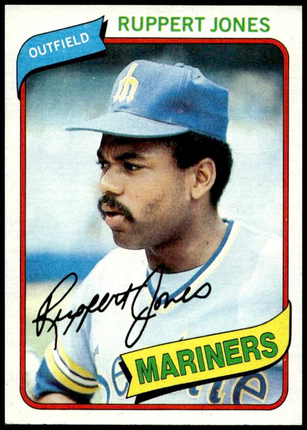 1980 Topps Ruppert Jones #78 (Front)