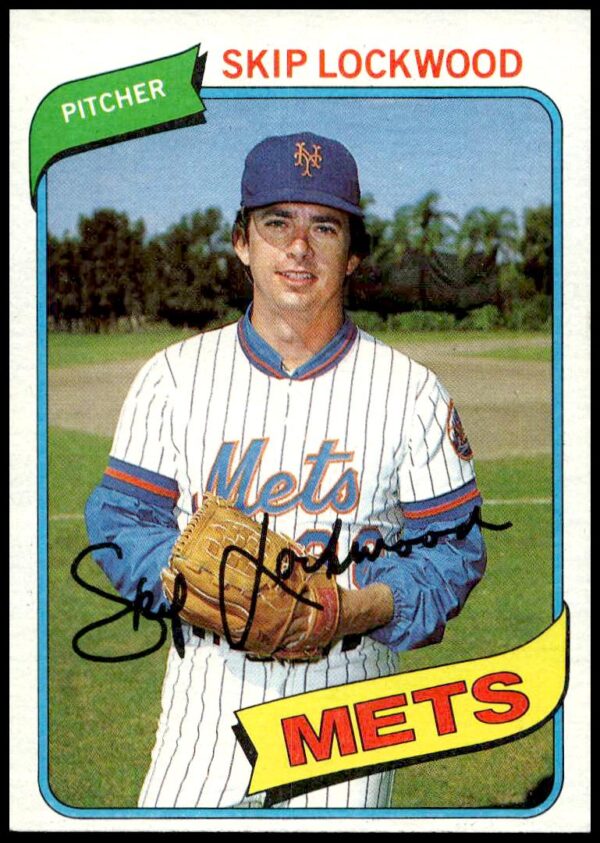 1980 Topps Skip Lockwood #567 (Front)