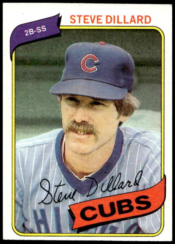 1980 Topps Steve Dillard #452 (Front)