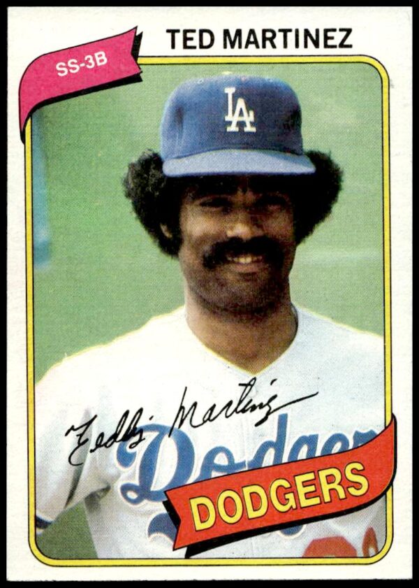 1980 Topps Ted Martinez #191 (Front)