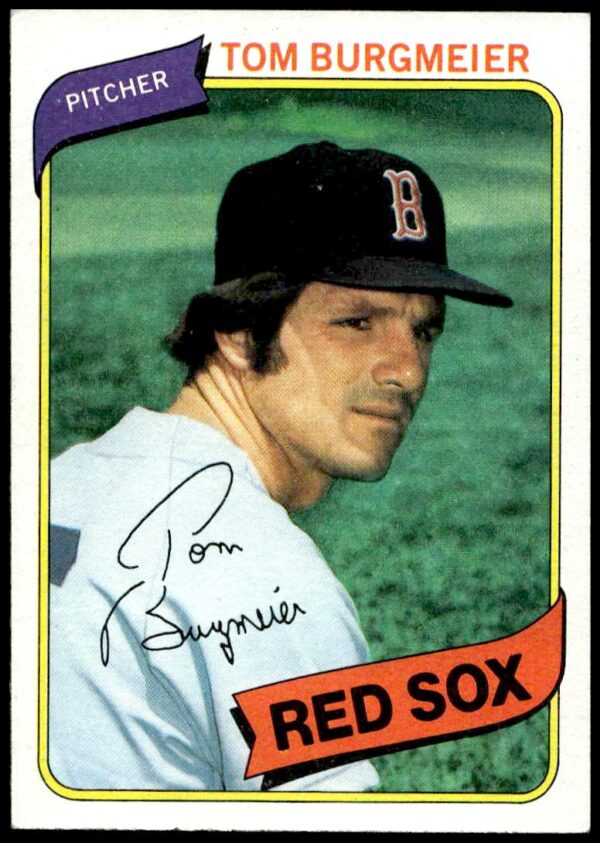 1980 Topps Tom Burgmeier #128 (Front)