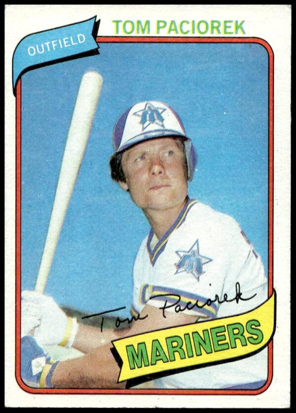 1980 Topps Tom Paciorek #481 (Front)