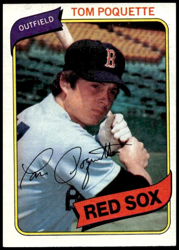 1980 Topps Tom Poquette #597 (Front)