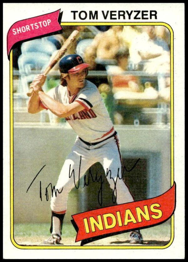 1980 Topps Tom Veryzer #276 (Front)