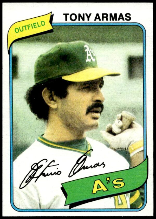 1980 Topps Tony Armas #391 (Front)