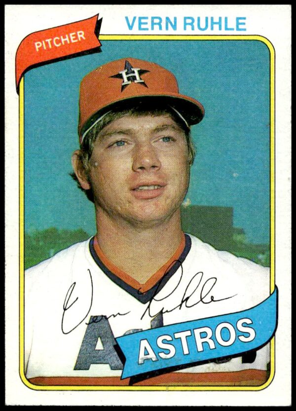 1980 Topps Vern Ruhle #234 (Front)