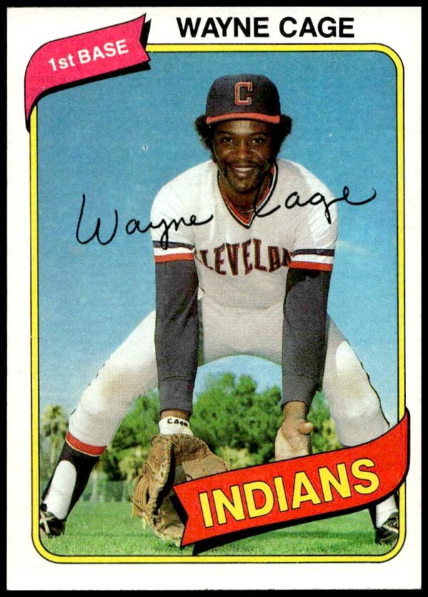 1980 Topps Wayne Cage #208 (Front)