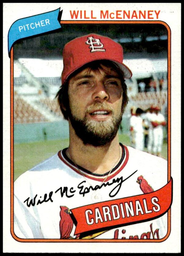 1980 Topps Will McEnaney #563 (Front)