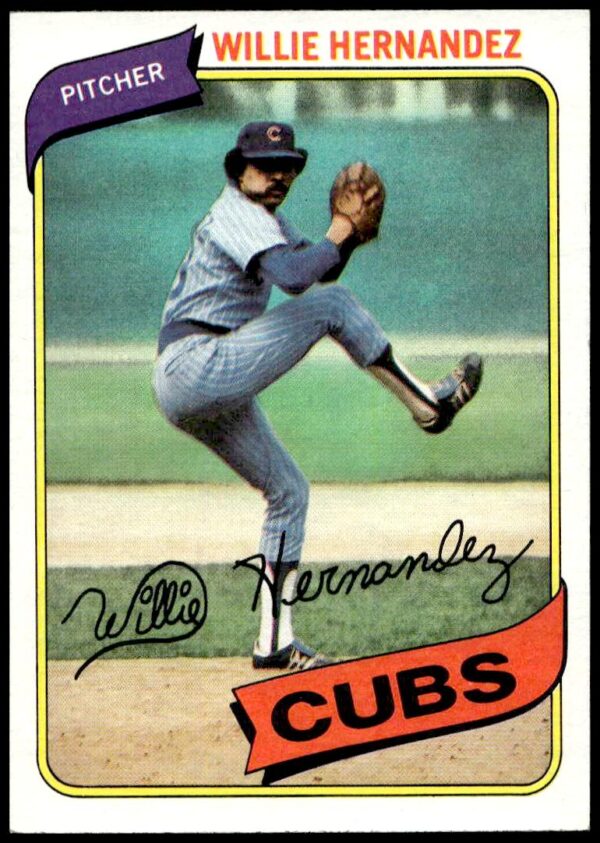 1980 Topps Willie Hernandez #472 (Front)