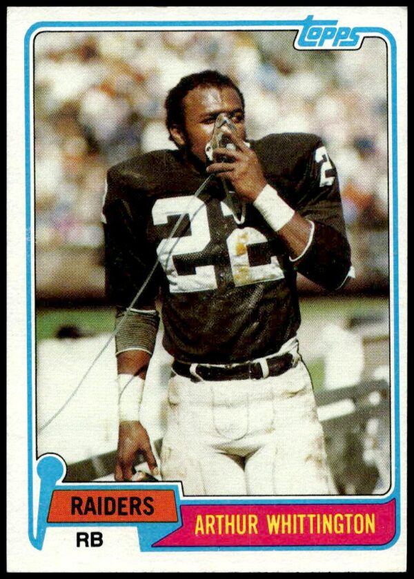 1981 Topps Arthur Whittington #161 (Front)