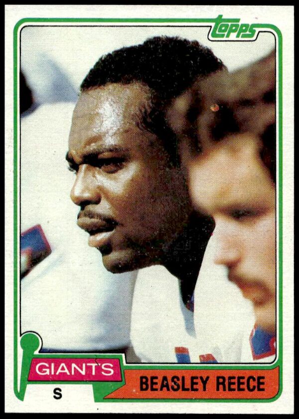 1981 Topps Beasley Reece #504 (Front)