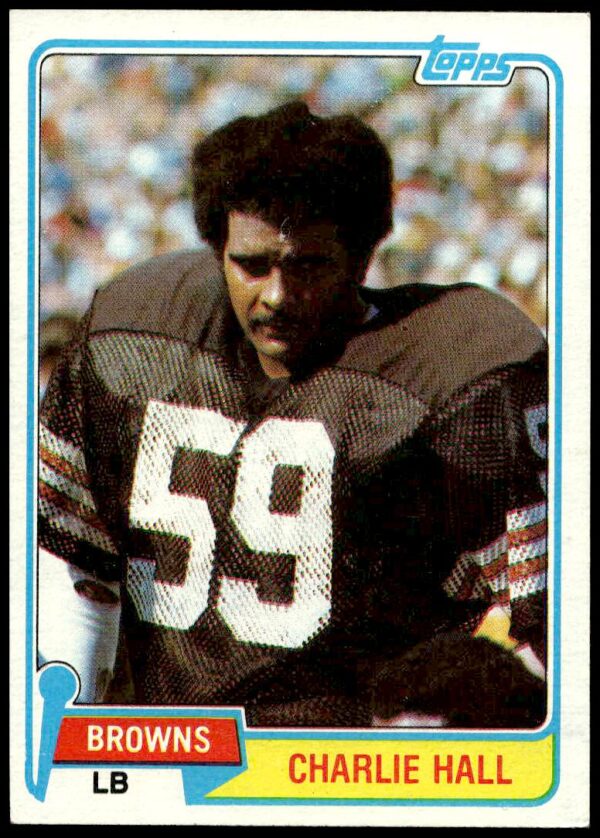 1981 Topps Charlie Hall #89 (Front)