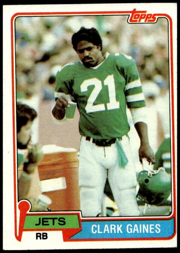 1981 Topps Clark Gaines #144 (Front)