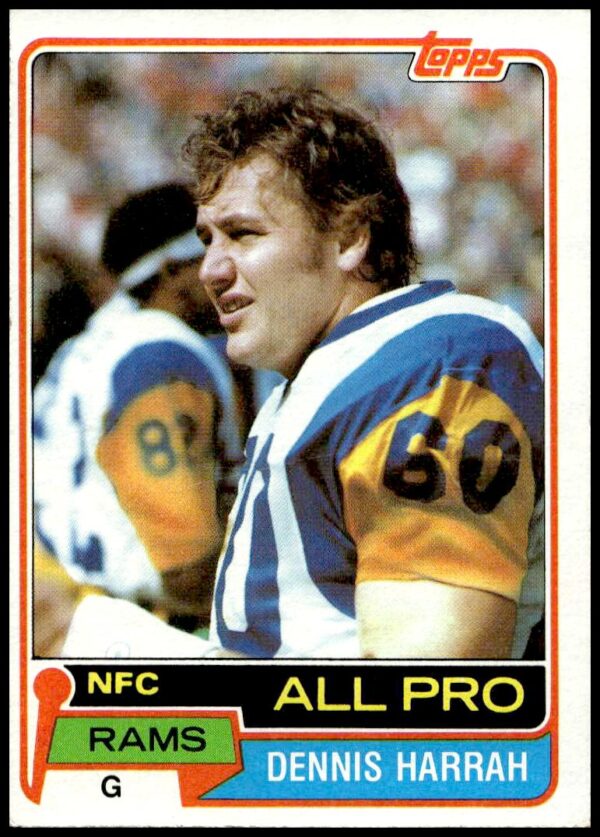 1981 Topps Dennis Harrah #240 (Front)