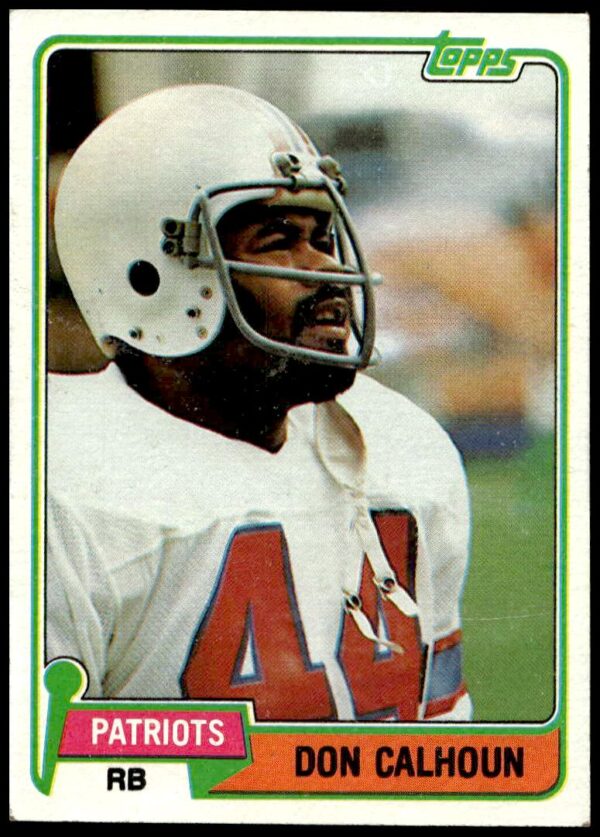 1981 Topps Don Calhoun #7 (Front)