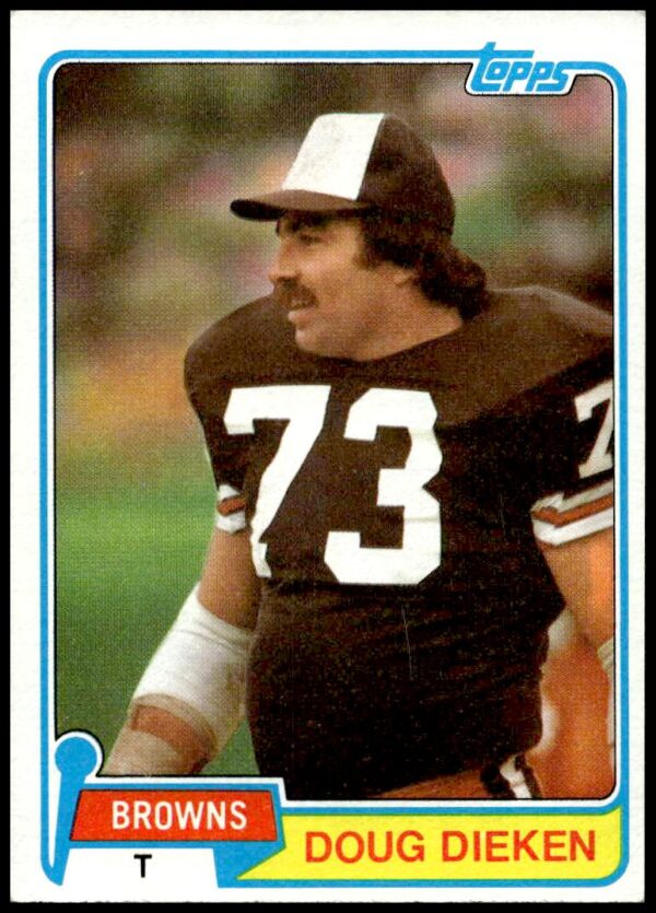 1981 Topps Doug Dieken #49 (Front)