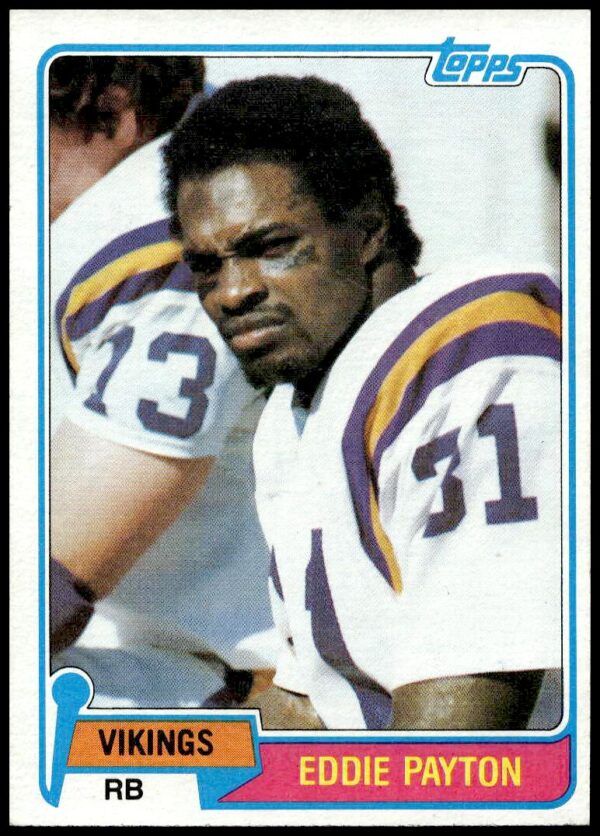 1981 Topps Eddie Payton #304 (Front)