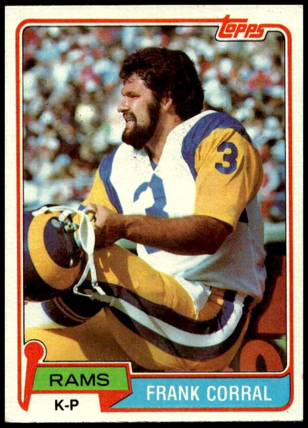 1981 Topps Frank Corral #45 (Front)