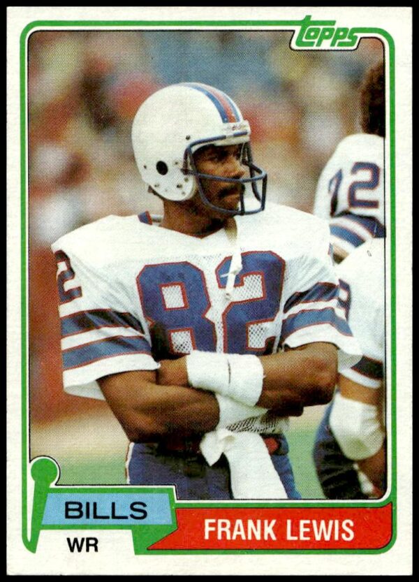 1981 Topps Frank Lewis #18 (Front)