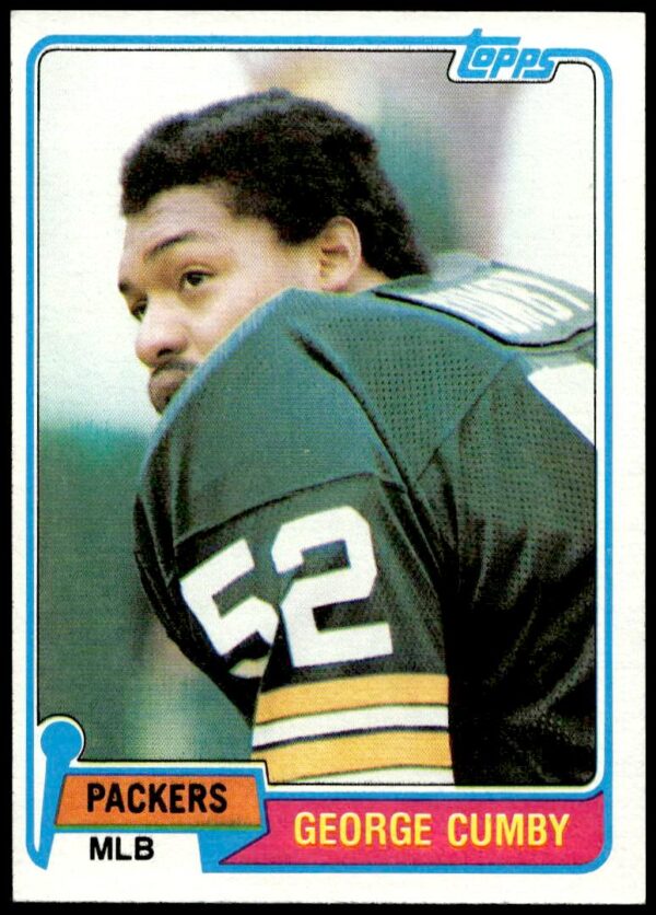 1981 Topps George Cumby #228 (Front)