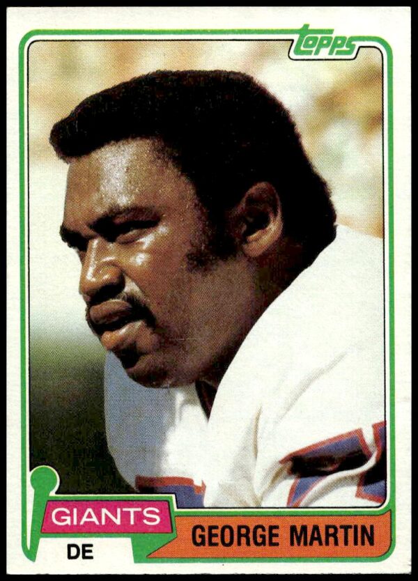 1981 Topps George Martin #225 (Front)