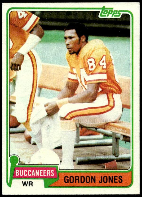 1981 Topps Gordon Jones #108 (Front)