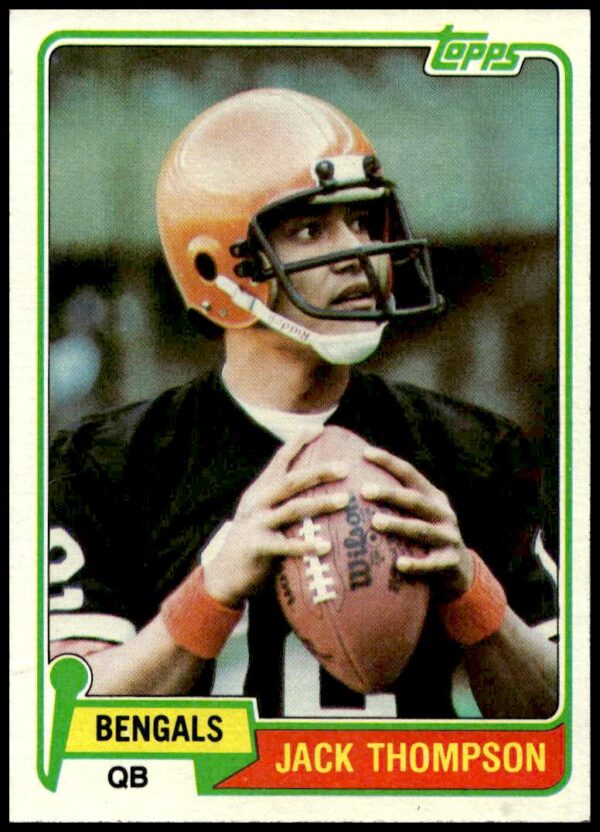 1981 Topps Jack Thompson #81 (Front)