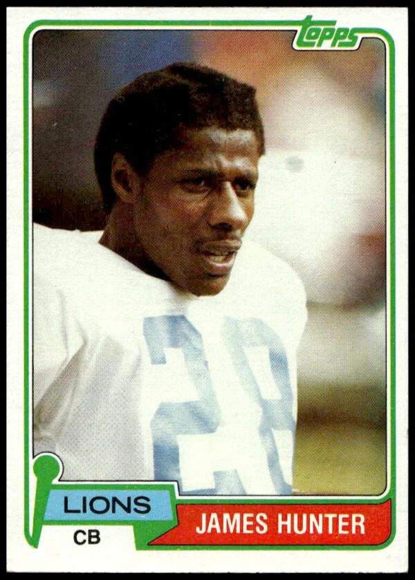 1981 Topps James Hunter #409 (Front)